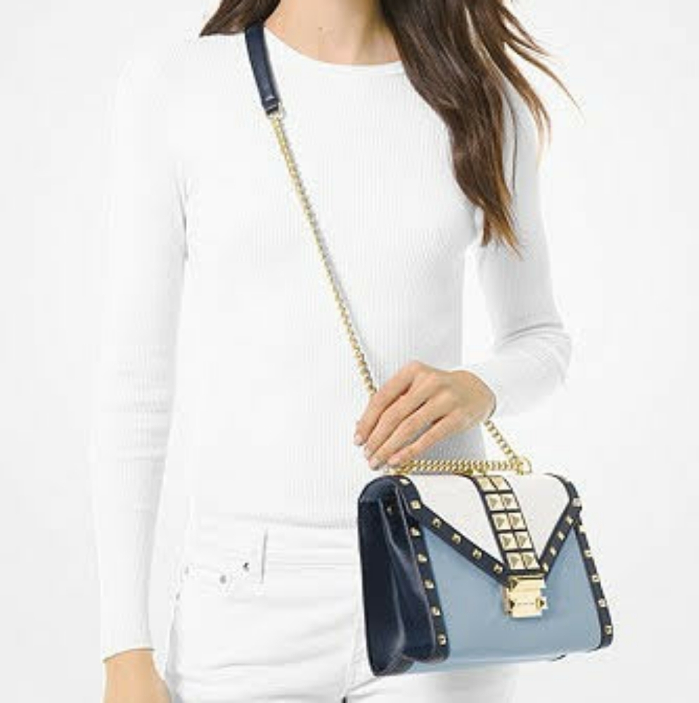 MICHAEL KORS  Studded Should Bag